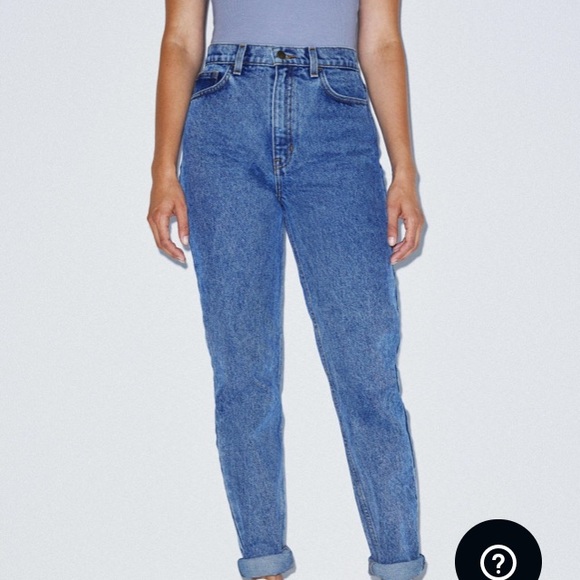 AMERICAN APPAREL HIGH WAIST JEAN - Picture 1 of 7